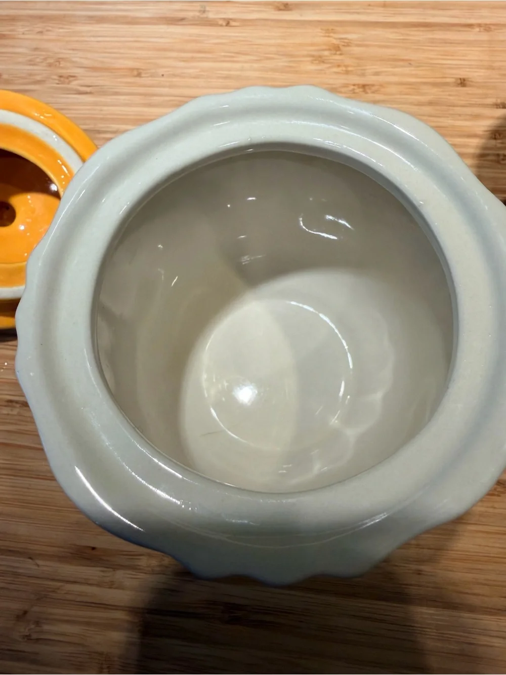 The Pioneer Woman Yellow Floral Sugar Bowl and Blue Creamer Set